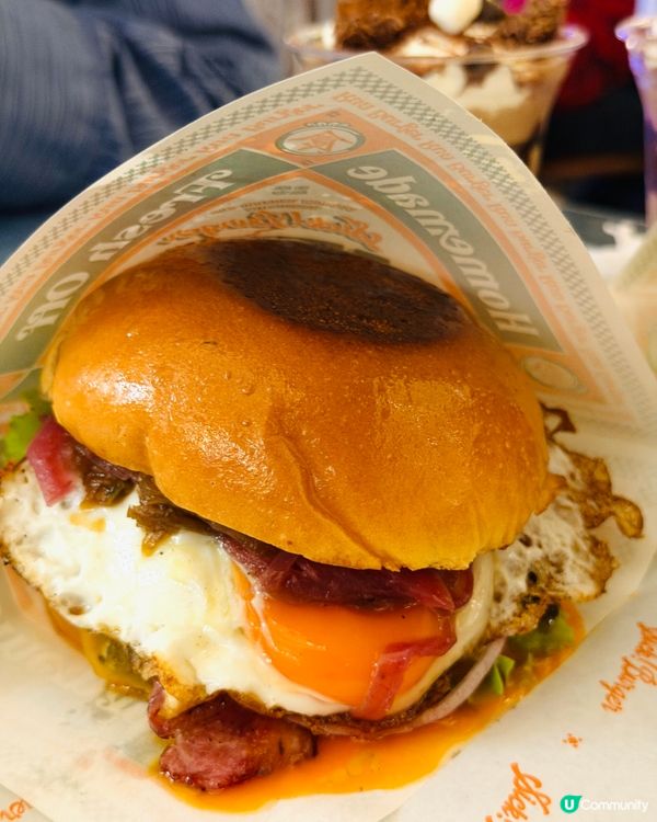 手工漢堡包🍔！大廚冠軍出品😋！