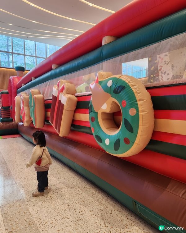 元朗聖誕彈彈跳列車！小朋友放電必去！🥳