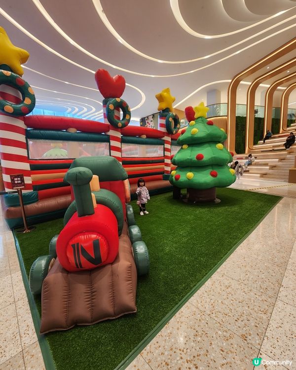 元朗聖誕彈彈跳列車！小朋友放電必去！🥳