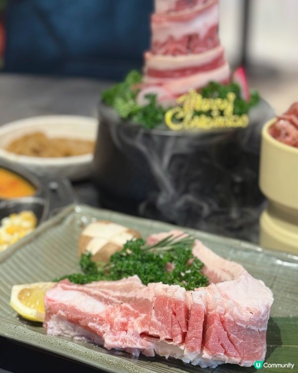 濟州燒肉食堂聖誕韓燒🎄！牛胸腹聖誕樹超吸睛！😋