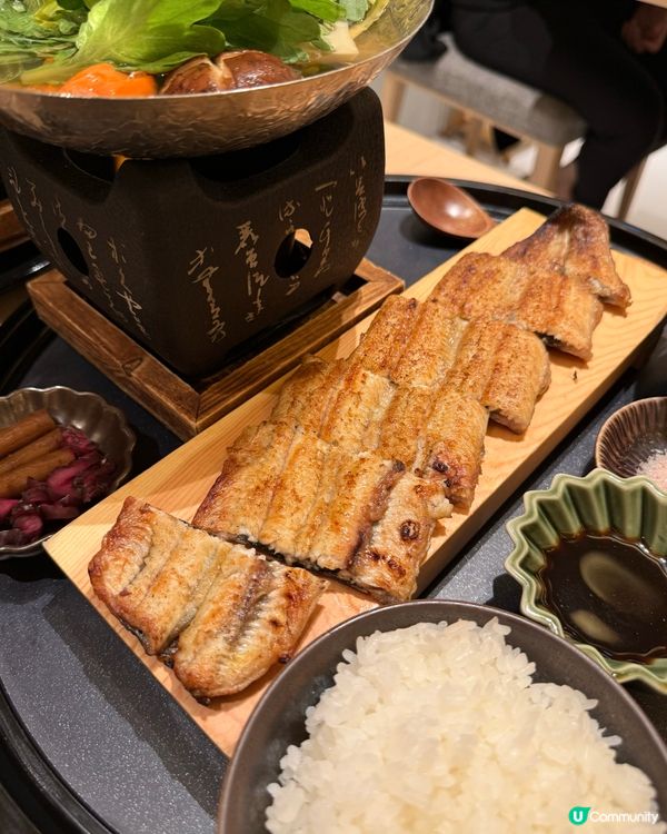 「うなぎ四代目菊川」炙燒白鰻鍋御膳