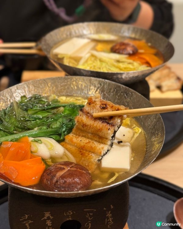 「うなぎ四代目菊川」炙燒白鰻鍋御膳