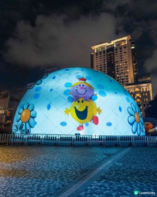 太空館變巨型萬花筒！Merry Balloon太空館光影匯演