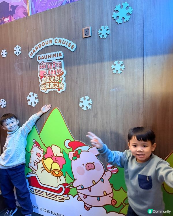 今個聖誕一齊同LuLu 豬 參加洋紫荊維港遊啦!