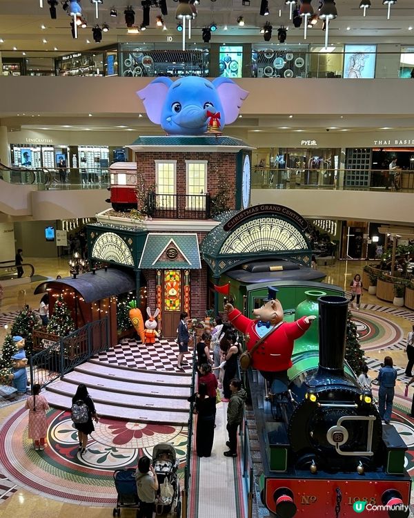 太古廣場聖誕遊！囡囡勁開心🥳🎄