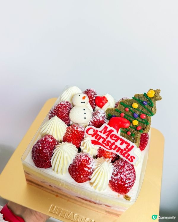 LIFETASTIC 聖誕蛋糕開箱🍰
