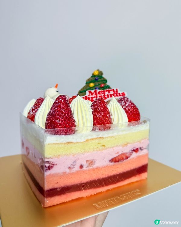 LIFETASTIC 聖誕蛋糕開箱🍰