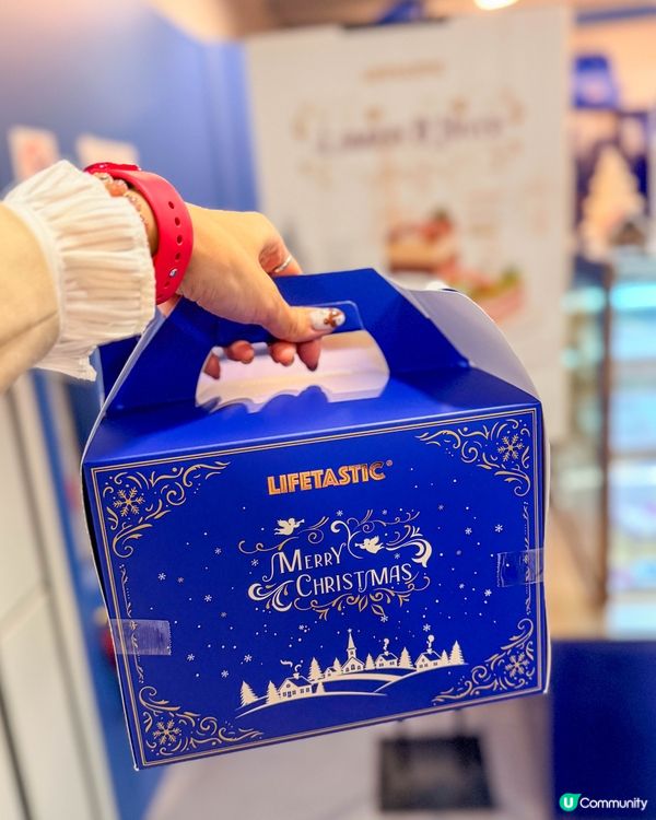 LIFETASTIC 聖誕蛋糕開箱🍰