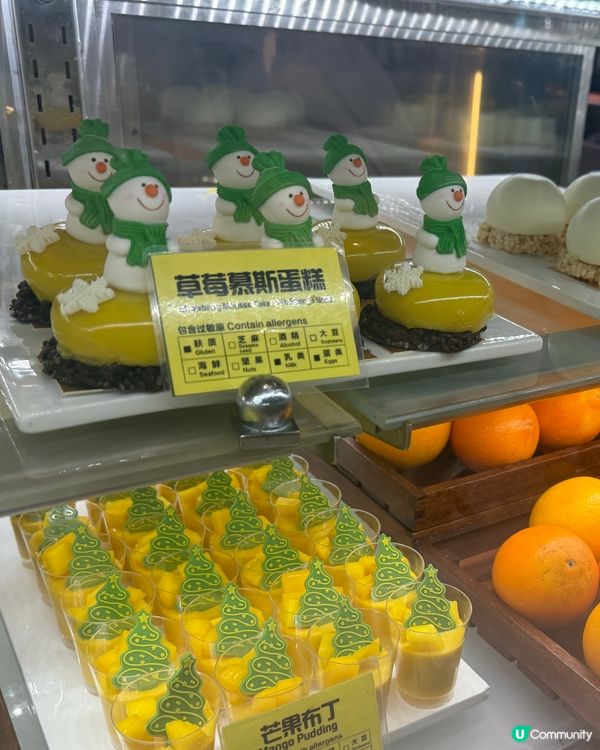 🎄 珠海長隆企鵝酒店自助餐廳聖誕體驗