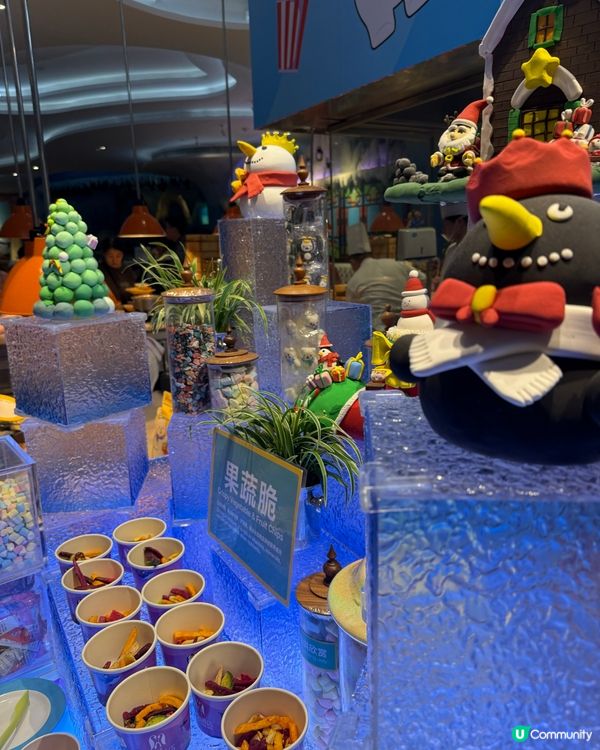 🎄 珠海長隆企鵝酒店自助餐廳聖誕體驗
