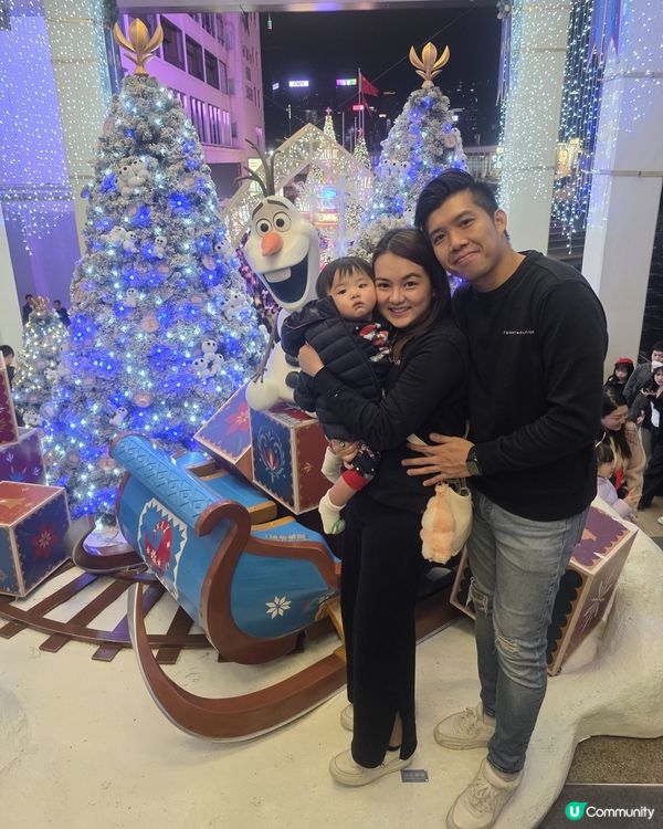 我們仨的第一個浪漫溫馨聖誕節