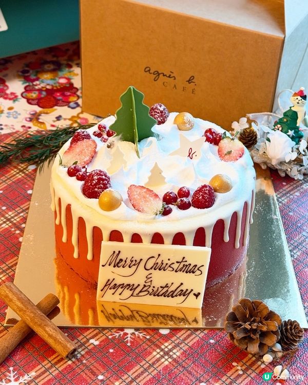 「Agnes b CAFE • 聖誕蛋糕之選⛄️🎄」