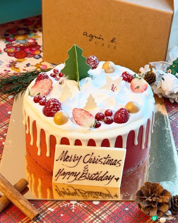 「Agnes b CAFE • 聖誕蛋糕之選⛄️🎄」