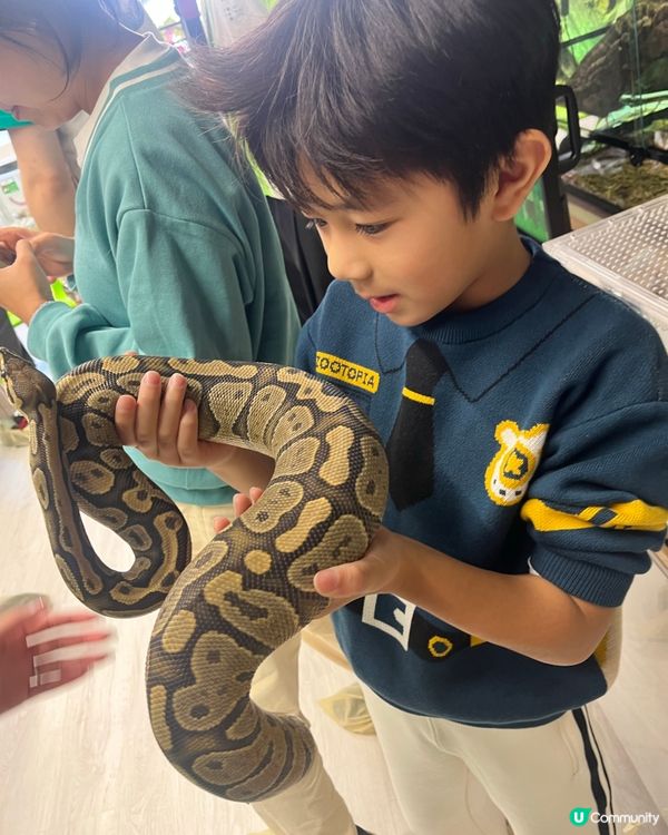 爬爬爬的親子動物園～