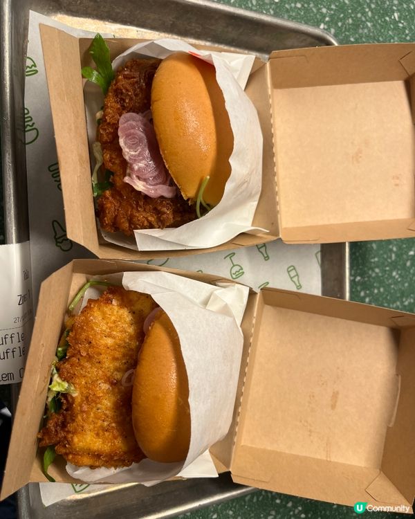 Shake shack白松露🍔