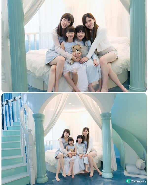 終於圓夢！海洋公主房🏰✨