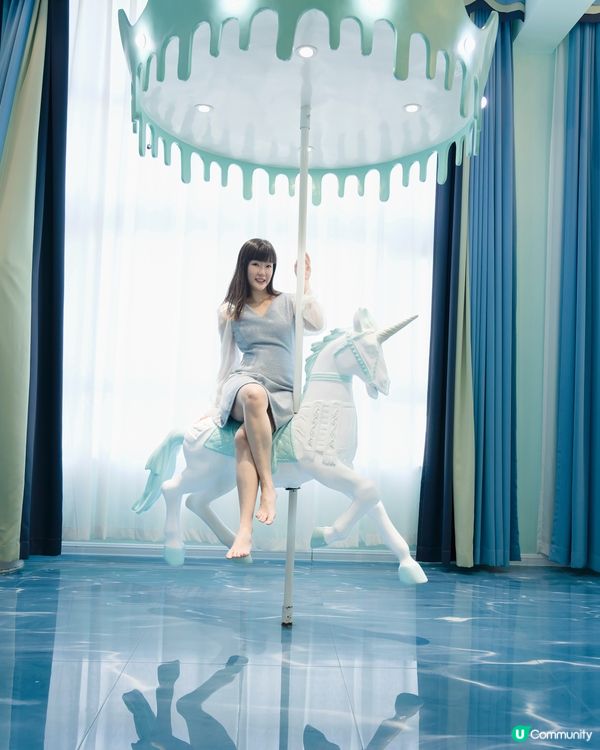 終於圓夢！海洋公主房🏰✨