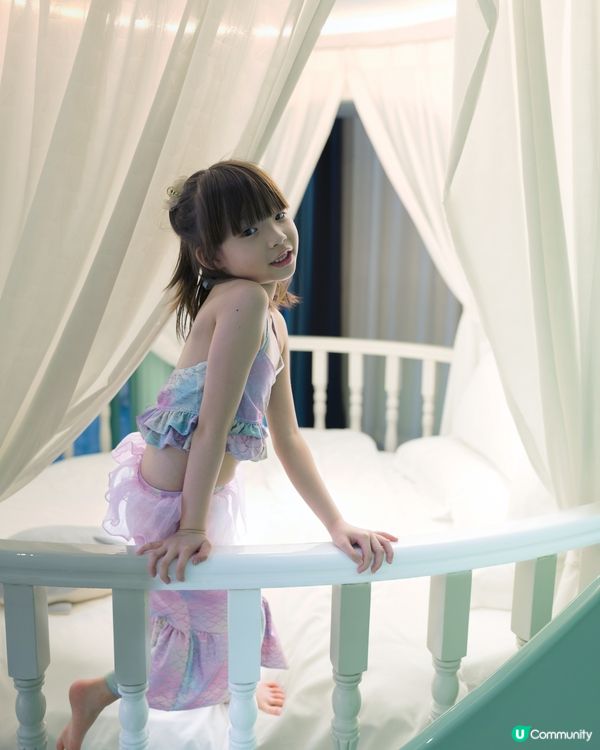 終於圓夢！海洋公主房🏰✨