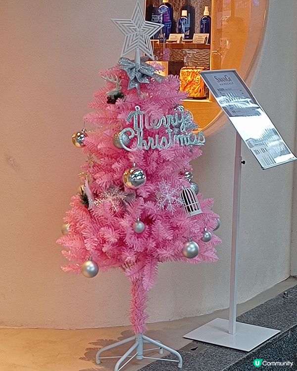 浪漫粉紅聖誕樹🎄