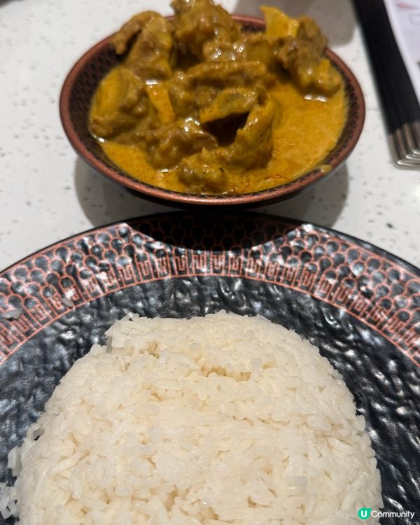 咖喱牛筋腩飯