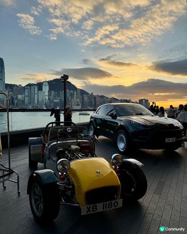 中港城 車尾箱聖誕市集 + 巨美日落