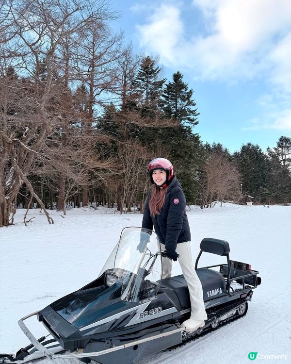 解鎖北海道雪地電單車！🏍️💨 