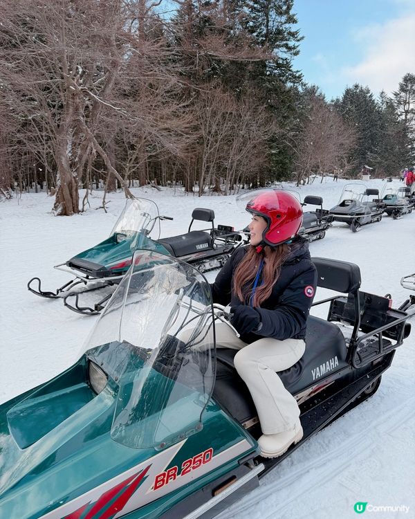 解鎖北海道雪地電單車！🏍️💨 