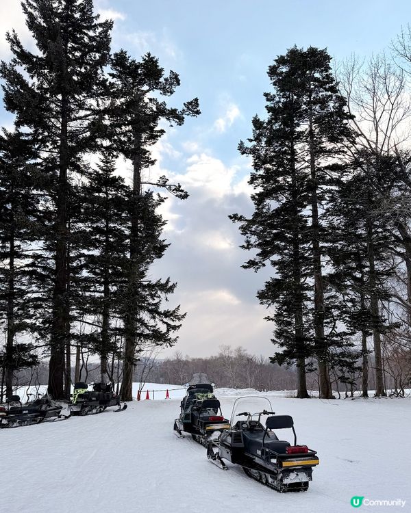 解鎖北海道雪地電單車！🏍️💨 