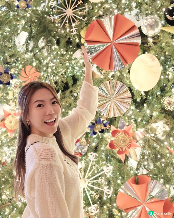半島聖誕樹🎄黑金閃爆✨！ 