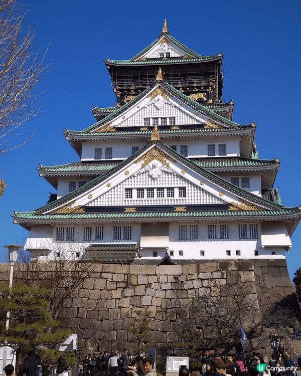 日本大板之旅，大板城十分有趣，附近又有梅花公園，打卡一流。