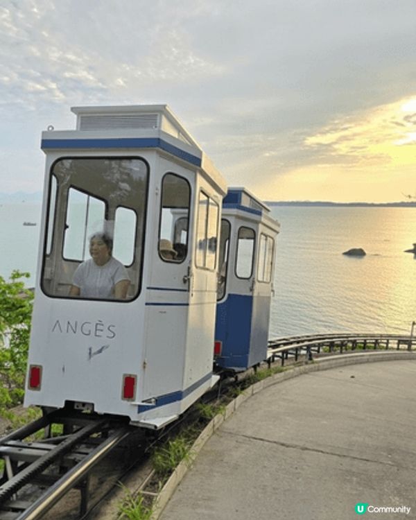 大鵬所城古韻悠然，較長尾沙幼浪平！酒店推開陽台就是一線海景日...