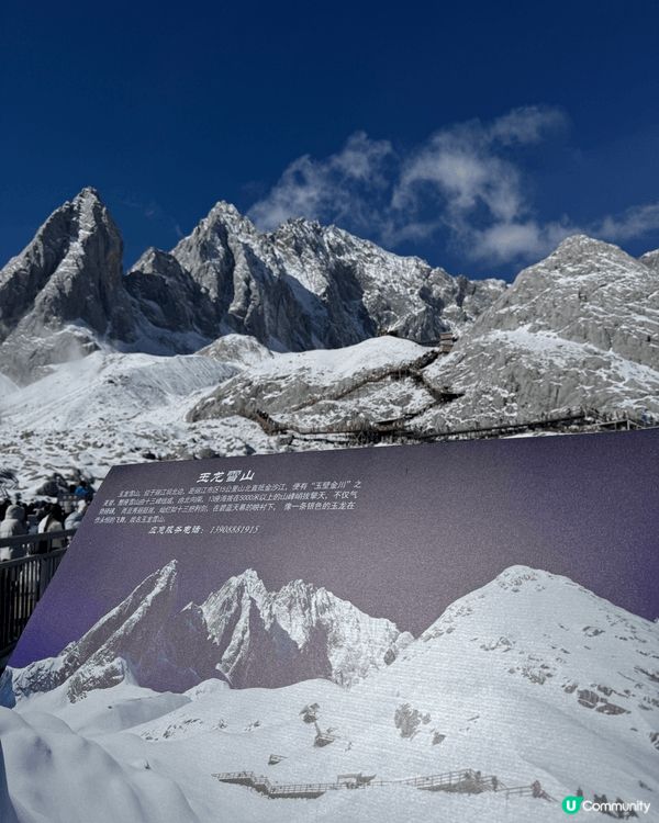 玉龍雪山之美 好像虛構一樣 還有藍月谷的倒影