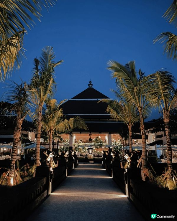 Bali intercontinental 酒店 留係到半日...