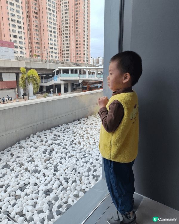 東九文化中心 《哦！你過界》 只在門口同校巴影相和填色,仲影...
