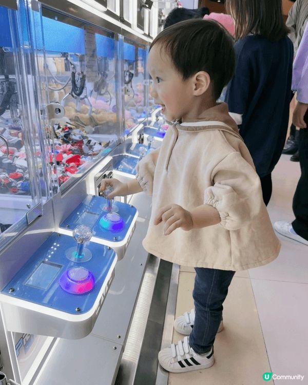 bb好鐘意去玩夾公仔,雖然次次都中空寶🤣 但過程先係最重要丫...