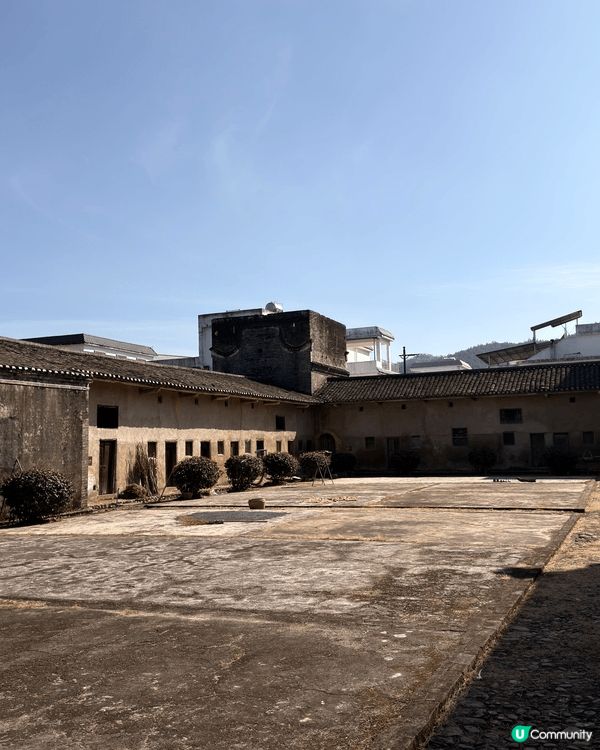 已前的建築，古式古鄉。