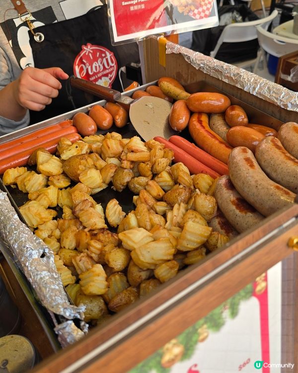 中港城 「除夕倒數」 聖誕市集🎄！潮爆打卡位📸！