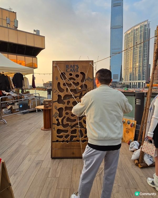 中港城 「除夕倒數」 聖誕市集🎄！潮爆打卡位📸！