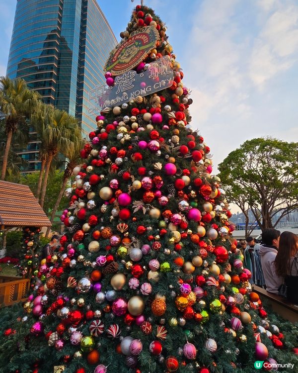 中港城 「除夕倒數」 聖誕市集🎄！潮爆打卡位📸！