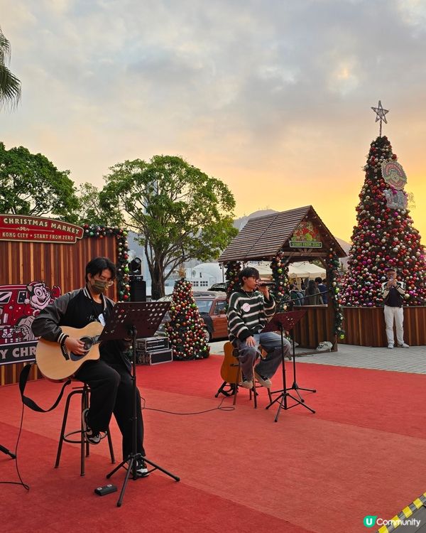 中港城 「除夕倒數」 聖誕市集🎄！潮爆打卡位📸！