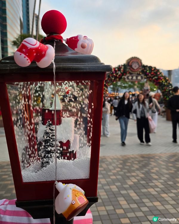 中港城 「除夕倒數」 聖誕市集🎄！潮爆打卡位📸！