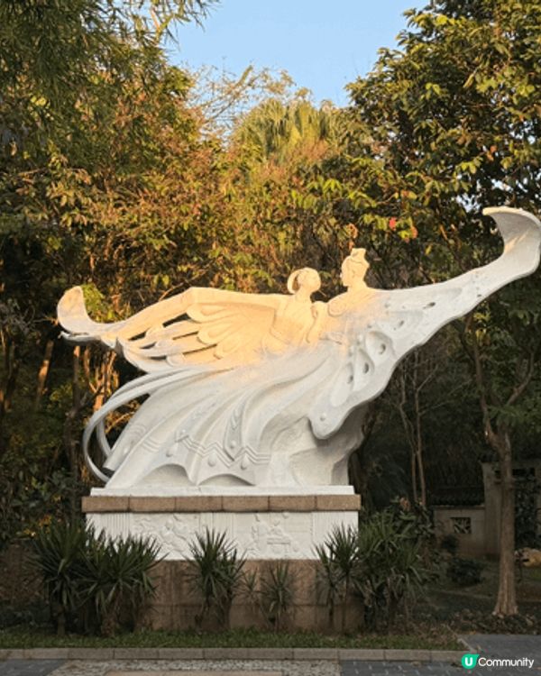深圳園博園是假日同子女放電好地方，總體布局可概括為南北兩區，...