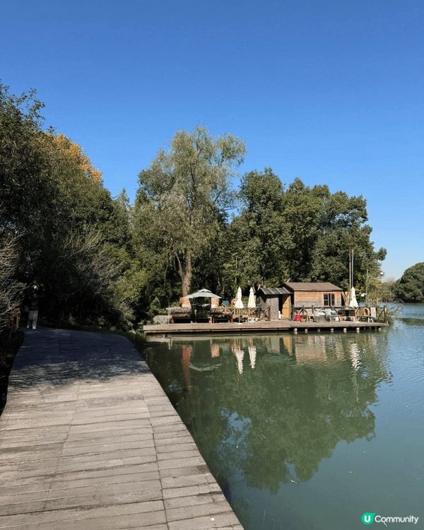 這是位於杭州的西溪國家濕地公園，是中國首個國家級濕地公園，與...