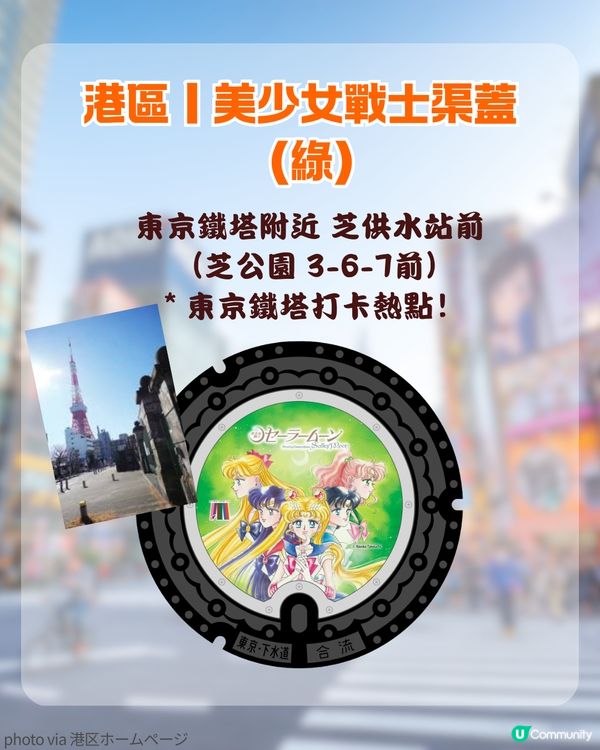 2026東京自由行🇯🇵12大特色卡通渠蓋全攻略！位置/附近景點/紀念卡領取教學🧸✨