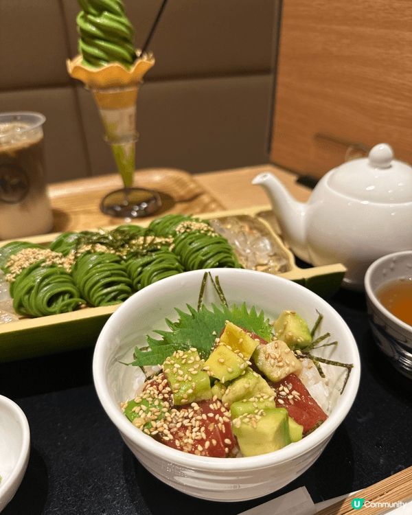 日本之旅必食抹茶，全部味道濃郁，好有記憶點，比較推介抹茶雪糕...