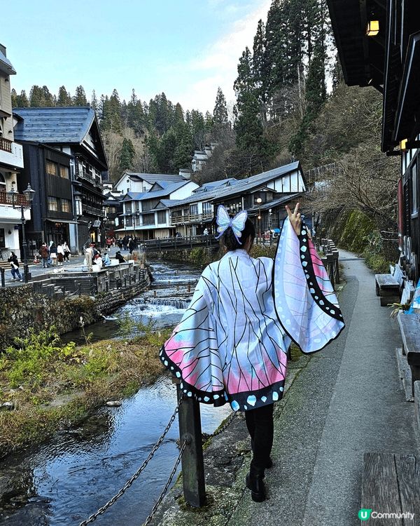 銀山溫泉是日本山形縣一個以大正浪漫風格和夢幻雪景聞名、充滿懷...