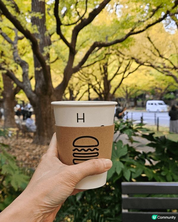 而家絕對係日本睇紅葉睇銀杏樹嘅好季節你睇下 禦苑外便兩條 兩...