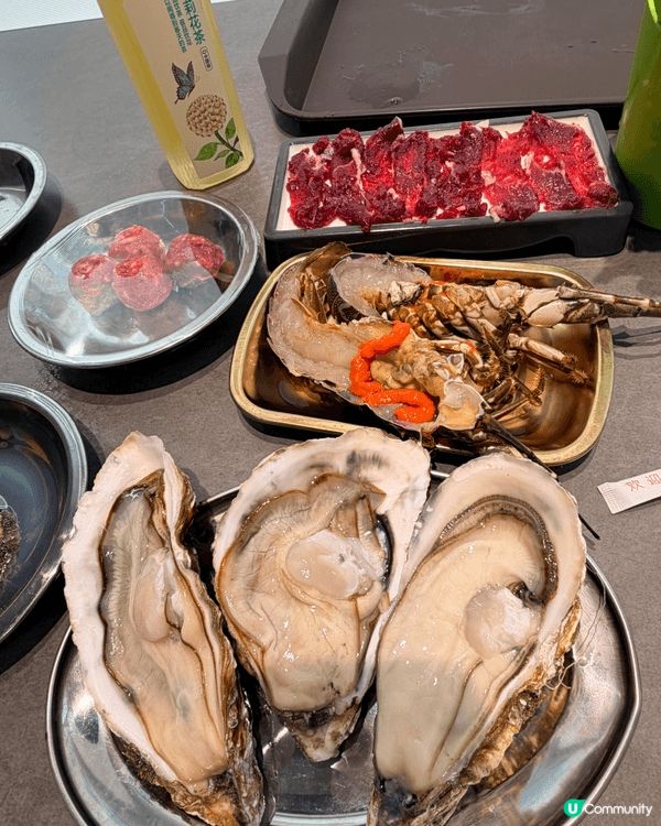 深圳羅湖站附近新開商場內既撈鮮門，最抵食係生蠔同大閘蟹，新鮮...
