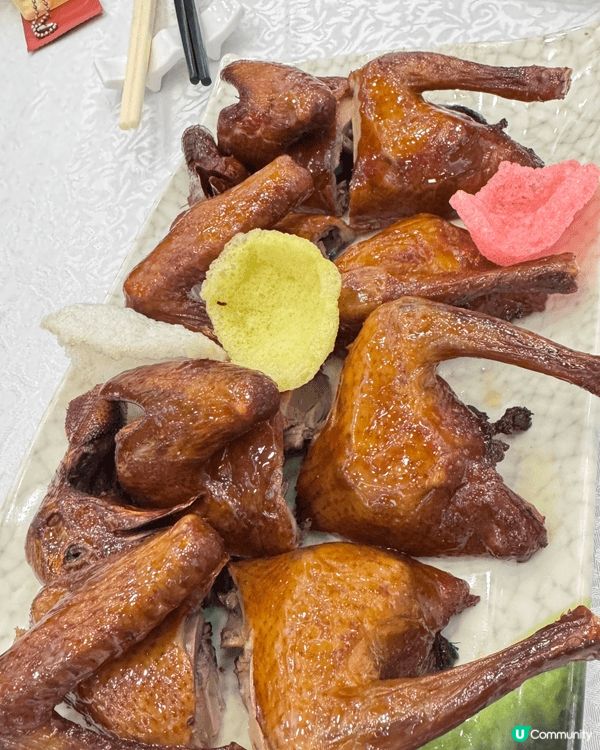 沙田大圍美食老字號：新強記燒鵝海鮮酒家😋招牌菜燒鵝皇、乳鴿😍...
