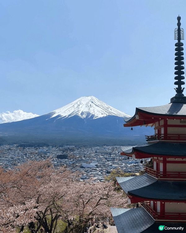 有人話去睇富士山去五次,可能只有一兩次見到。天公造美,我既兩...